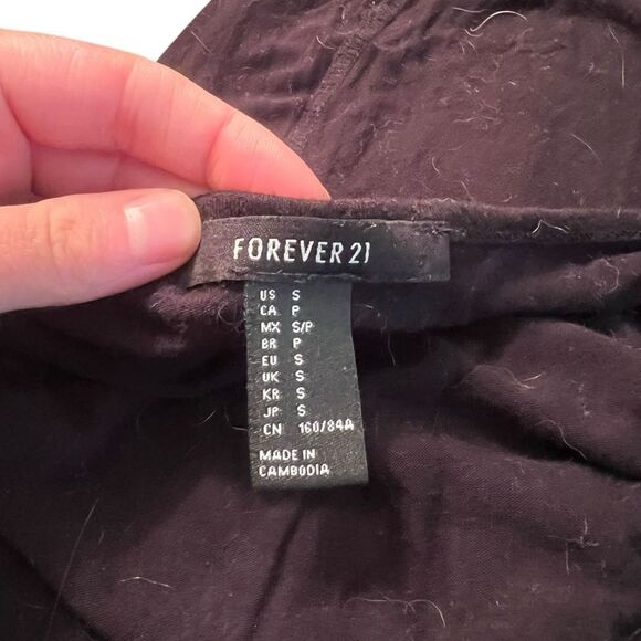 3 for $30! Forever 21 black long sleeve maxi dress. - Picture 3 of 7